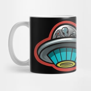 Hot Rod UFO Mug